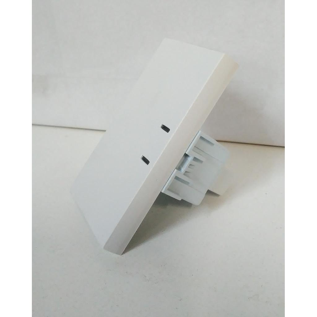 L.PLATINUM INTERRUPTOR 3 MODULOS TECLON BLANCO
