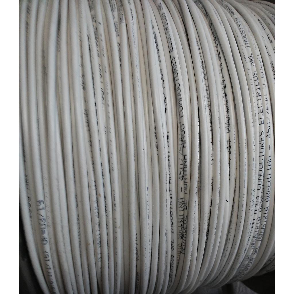 CABLE UNIPOLAR 1 x 4.00 mm²  BLANCO