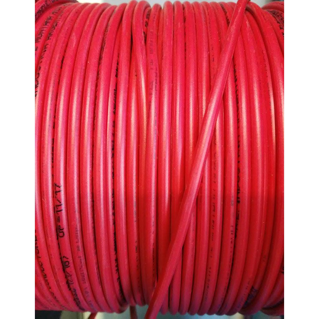 CABLE UNIPOLAR 1 x 6.00 mm²  ROJO