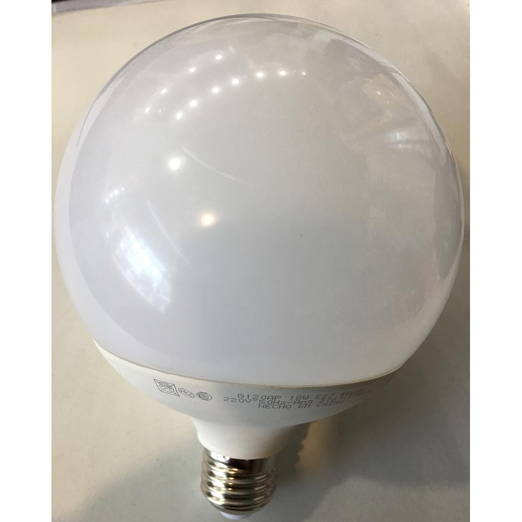 LED GLOBO OPAL 120MM 18W E27 6400K yarlux