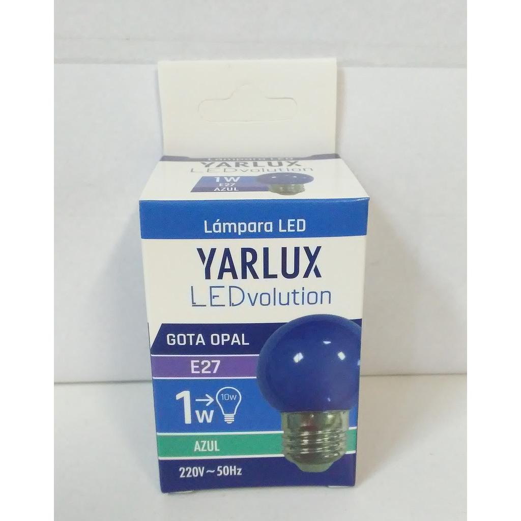 LED GOTA OPAL 1W E27 AZUL