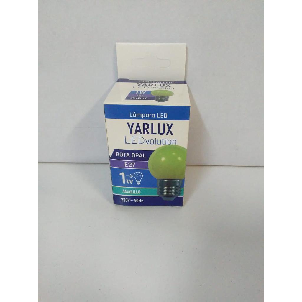 LED GOTA OPAL 1W E27 AMARILLO YARLUX