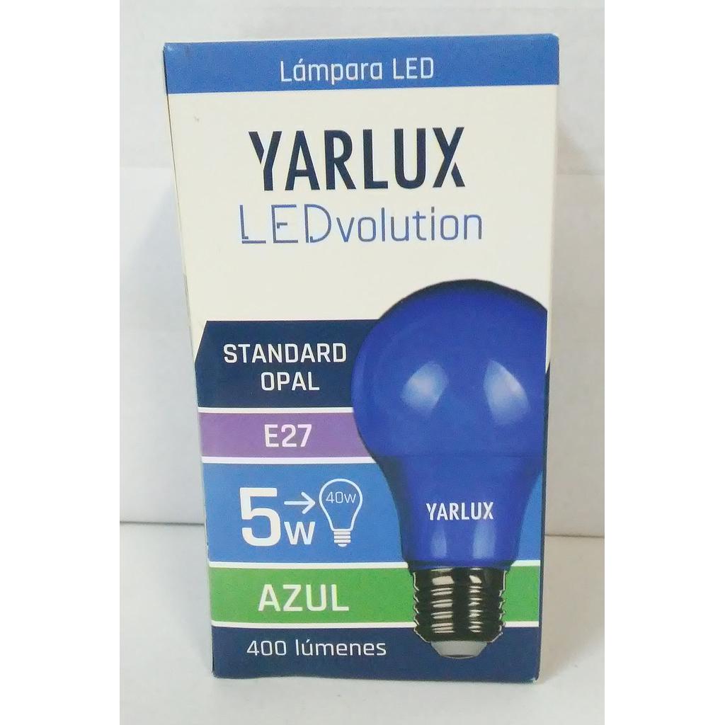 LED STANDARD OPAL 5W E27 AZUL
