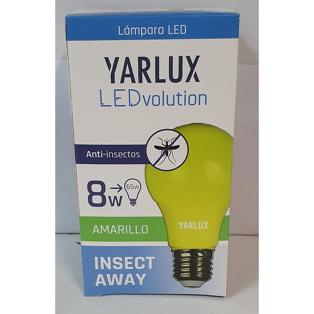 LED INSECT AWAY 8W E27 AMARILLO