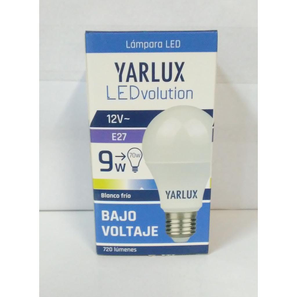 LED STANDARD OPAL 12V 9W E27 6400K