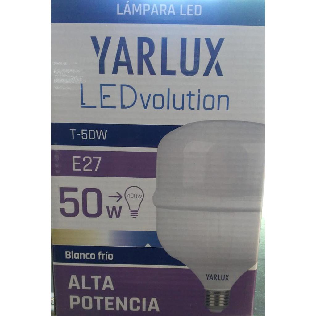 LED ALTA POTENCIA T-50W E27 6400K yarlux