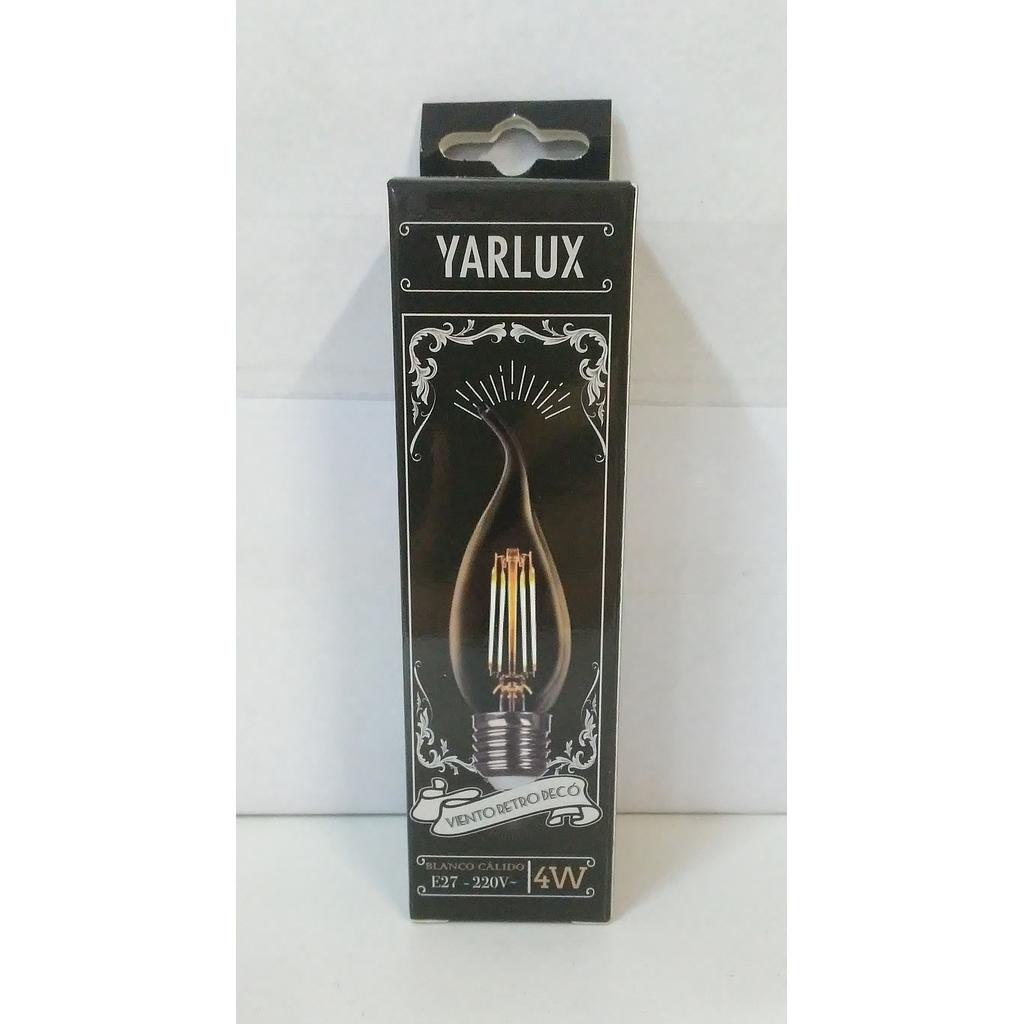 LED VIENTO RETRO DECO 4W E27 2700K DIM