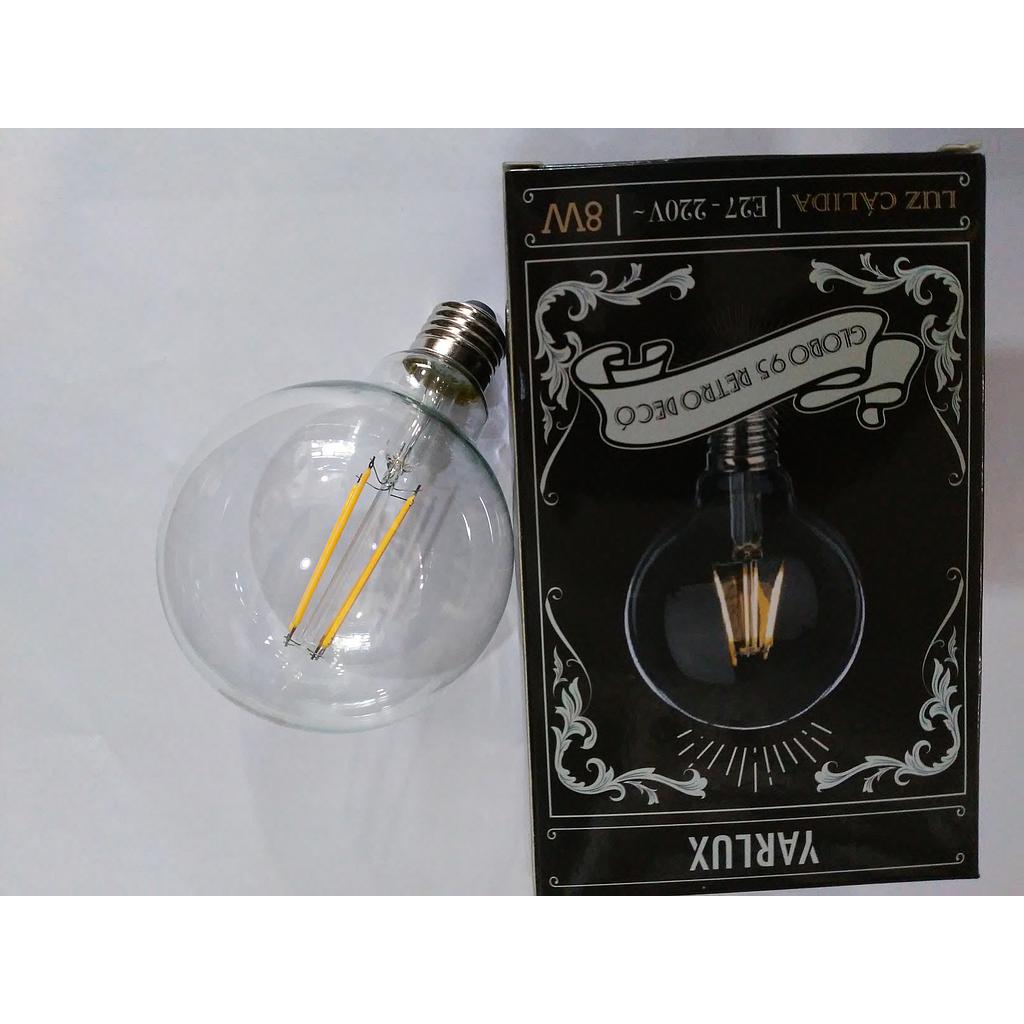 LED GLOBO95 RETRO DECO 8W E27 2700K DIM