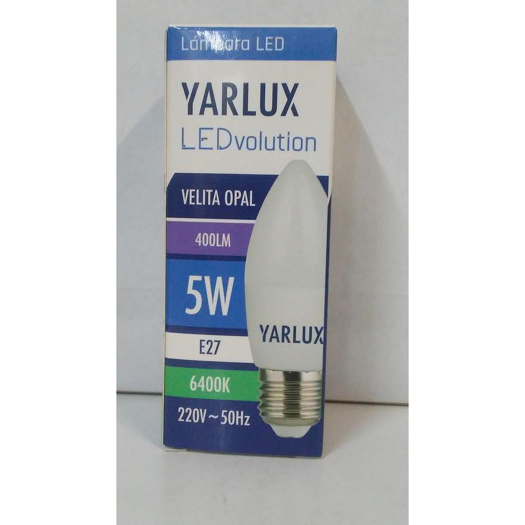 LED VELITA OPAL yarlux 5W E14 6400K