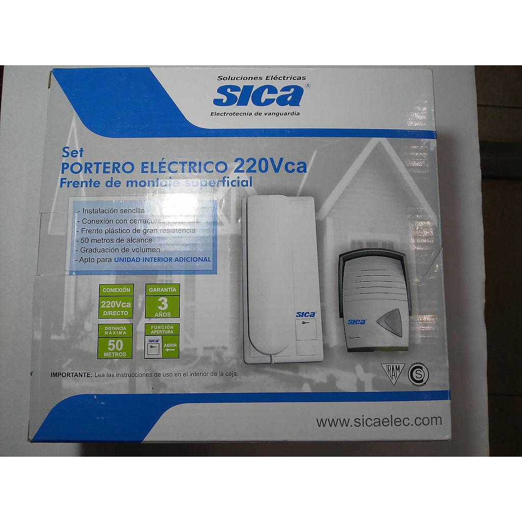 SET PORTERO ELECTRICO 220 SUPERFICIAL