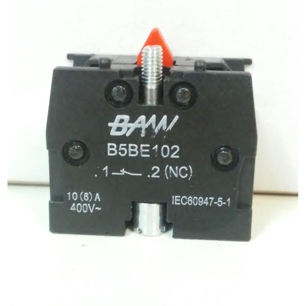 BLOQUE CONTACTO NC NORMAL BAW