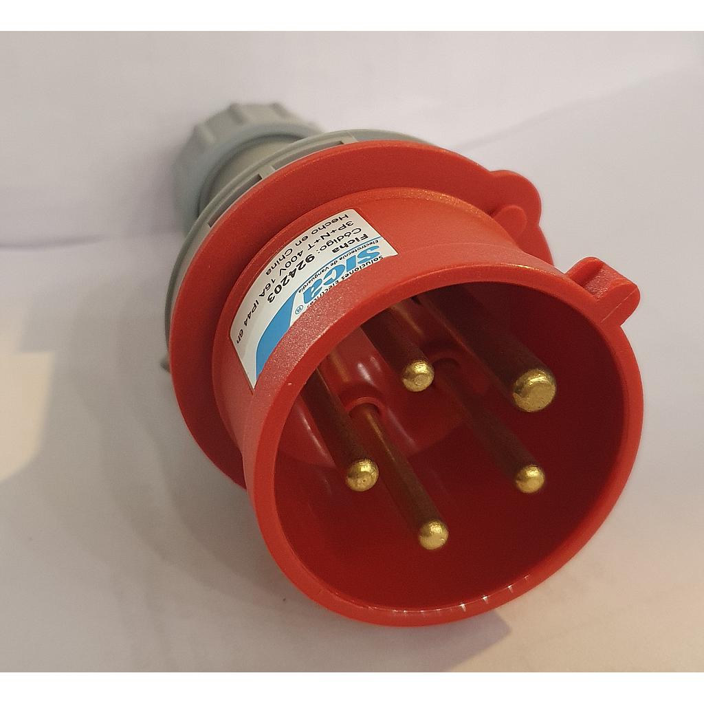 IP44 FICHA 3P+N+T 16A 