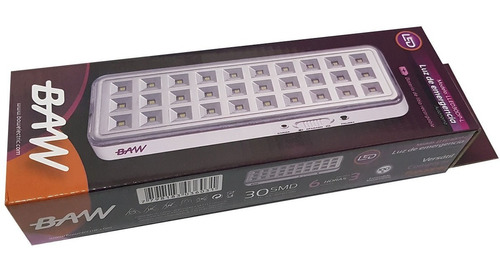 LUZ EMERGENCIA 30 LEDS BAW