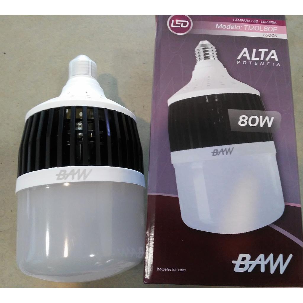 LED ALTA POTENCIA 80W E27 LUZ FRIA