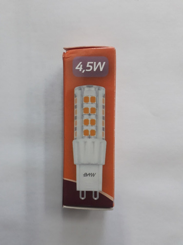 LED BIPIN BAW G9 3000K 4.5W