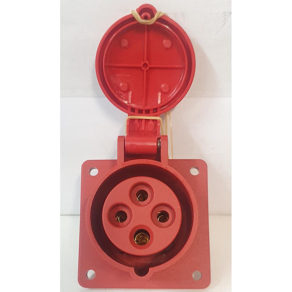 IP44 TOMA de EMBUTIR 3P+T 16A 