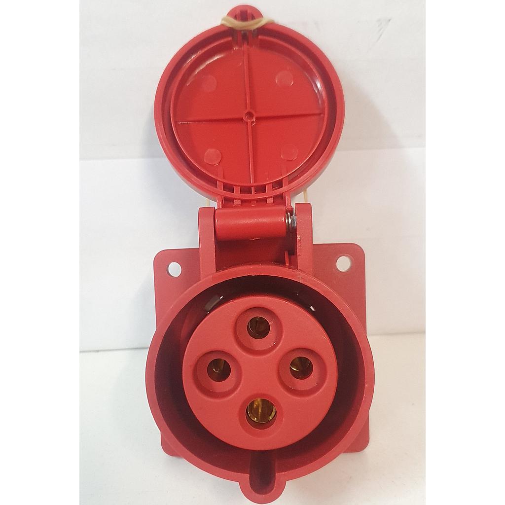 IP44 TOMA de SUPERFICIE 3P+T 32A 