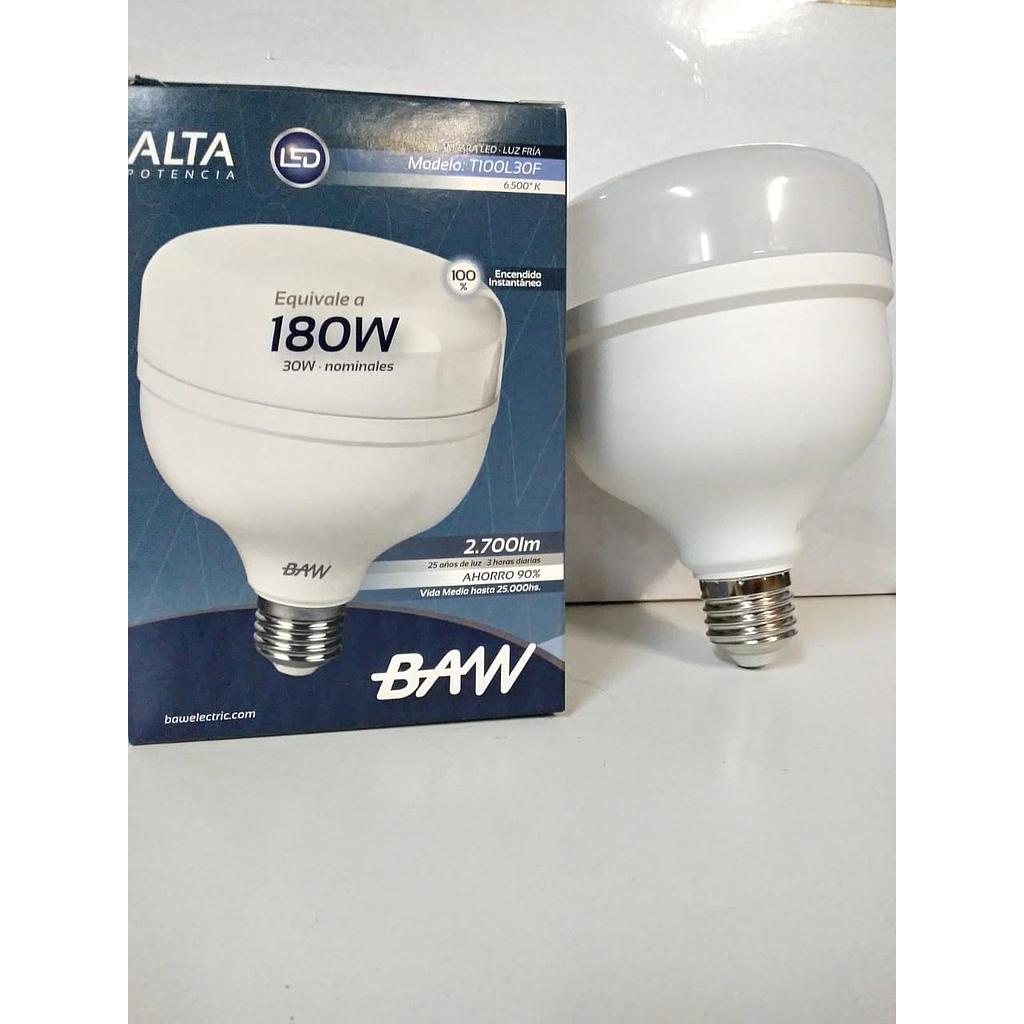 LED ALTA POTENCIA 30W E27 BLANCA FRIA