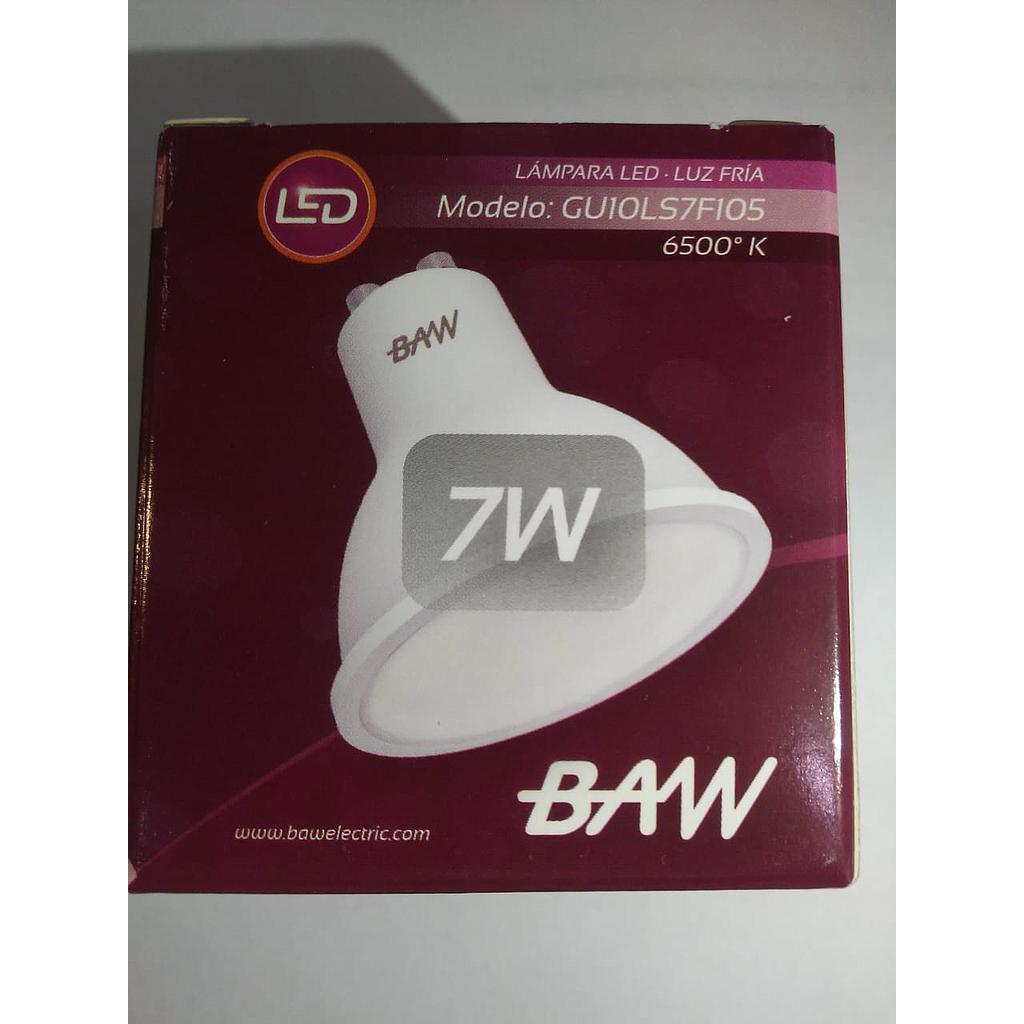 LED PAR 16 DICROICA GU10 7W FRIA BAW