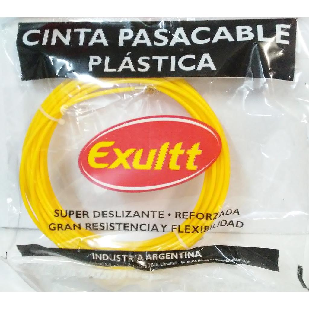 CINTA PASACABLE PLASTICA 7MTS EXULTT