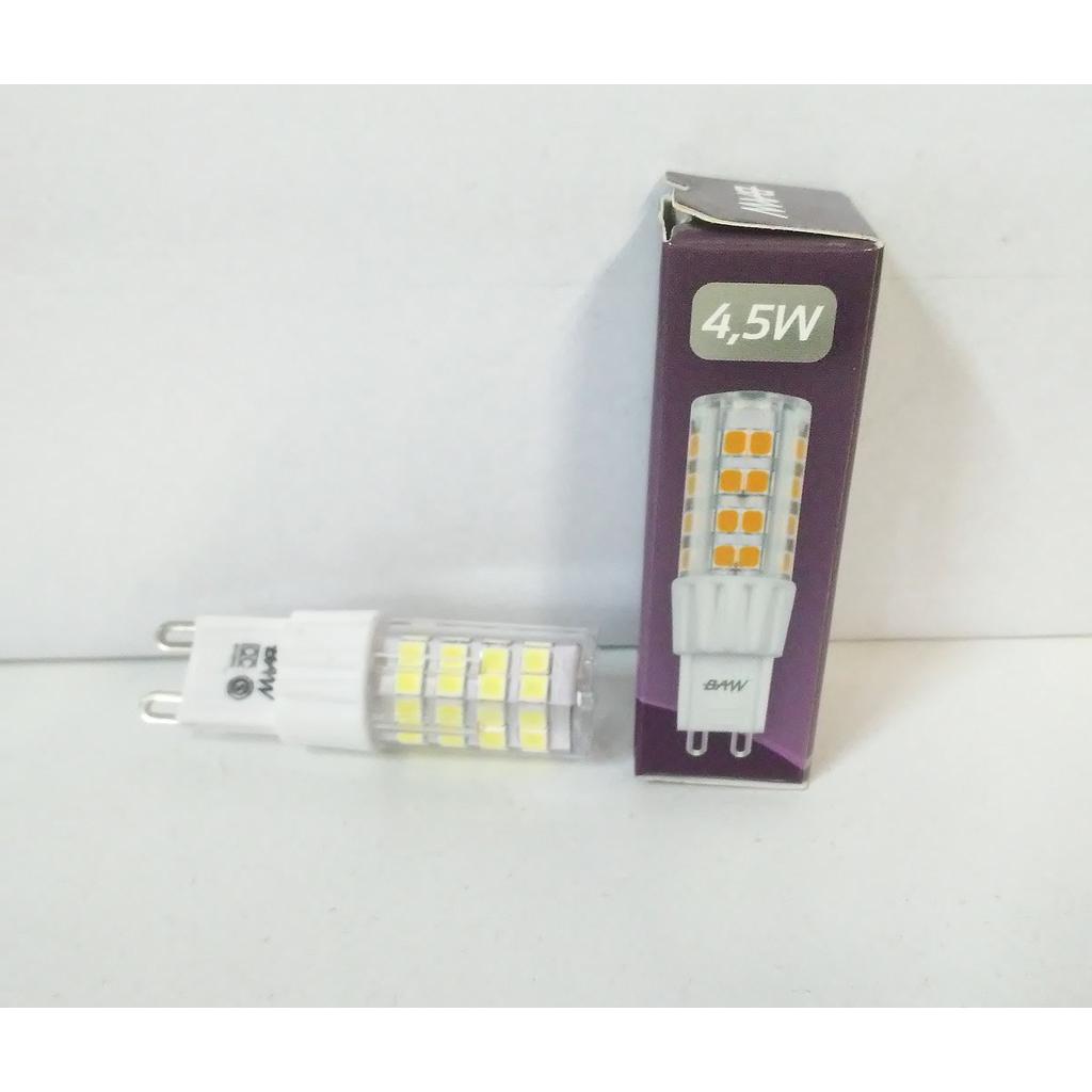 LED BIPIN G9 4.5W 6500K FRIA BAW