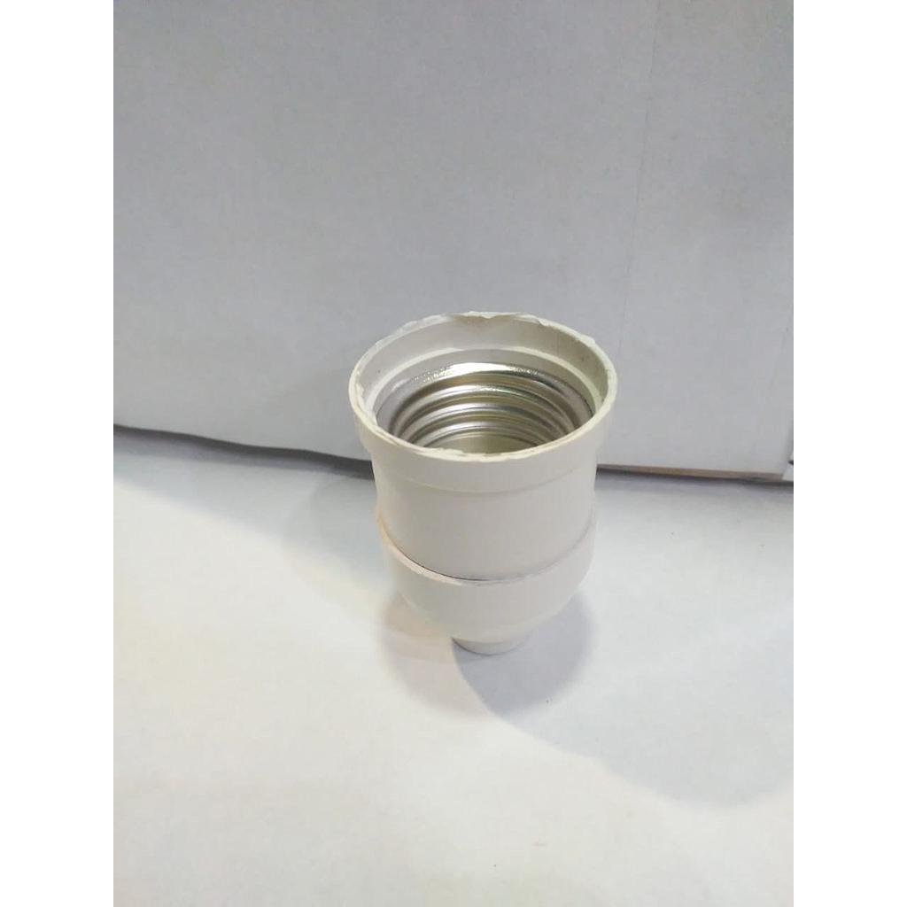 PORTALAMPARA BLANCO 2 PIEZAS 