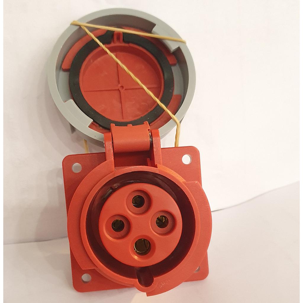 IP67 TOMA de EMBUTIR 3P+T 16A 