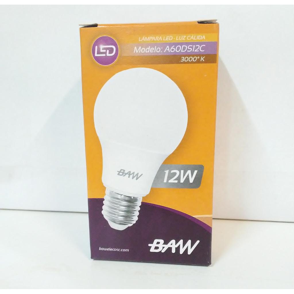 LED A60 12W220V E27 CALIDA 3000K BAW