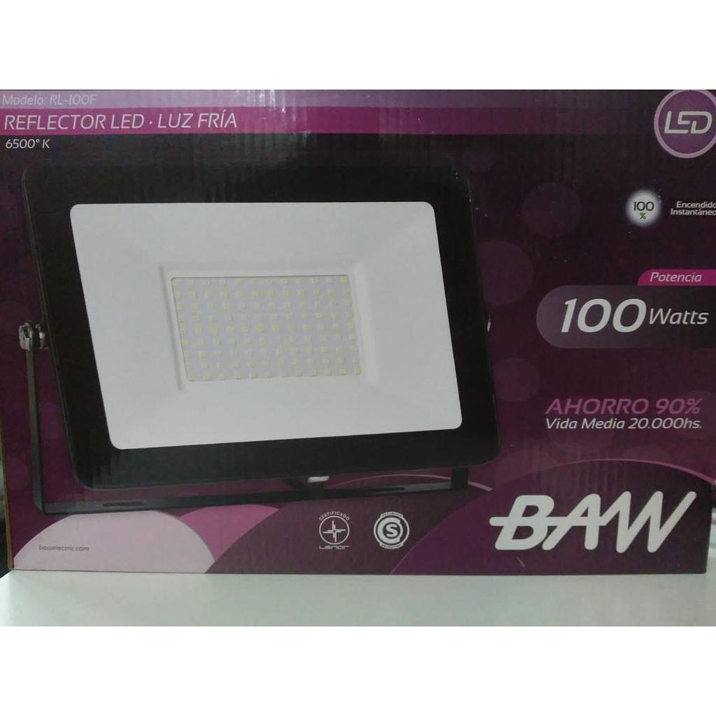 PROYECTOR LED 100W LUZ FRIA BAW