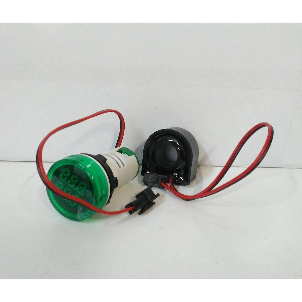 MINI VOLTIMETRO AMPERIMETRO DIGITAL VERDE