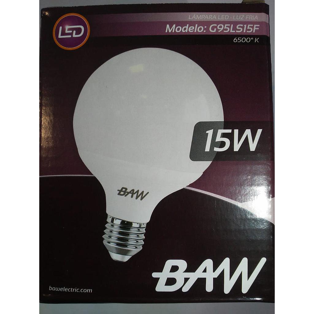 LED GLOBO G95 15W FRIA BAW