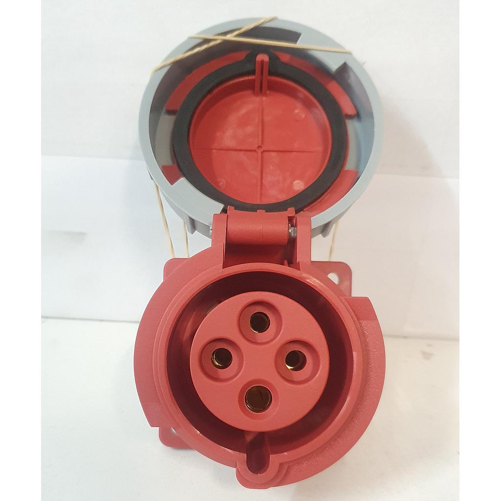 IP67 TOMA de EMBUTIR 3P+T 32A 