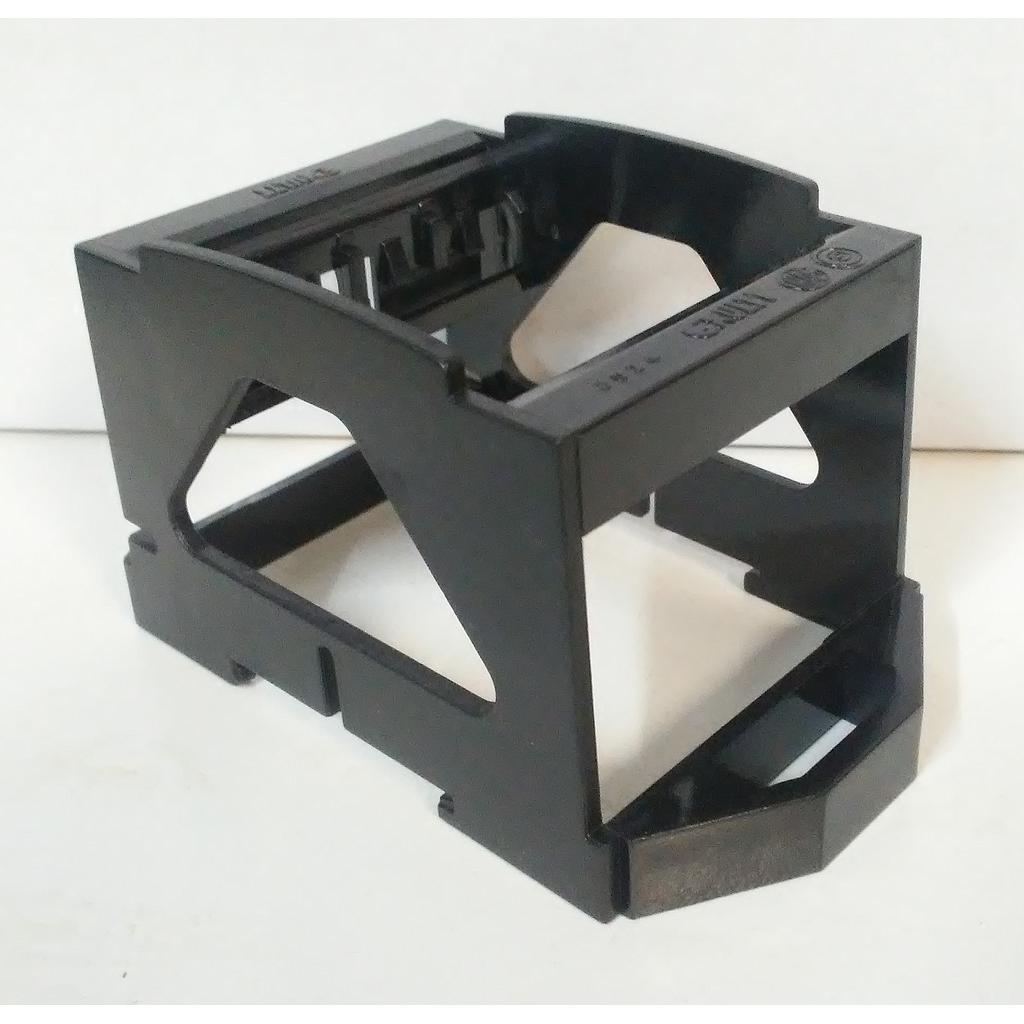 BASTIDOR PARA RIEL DIN 2 MODULOS