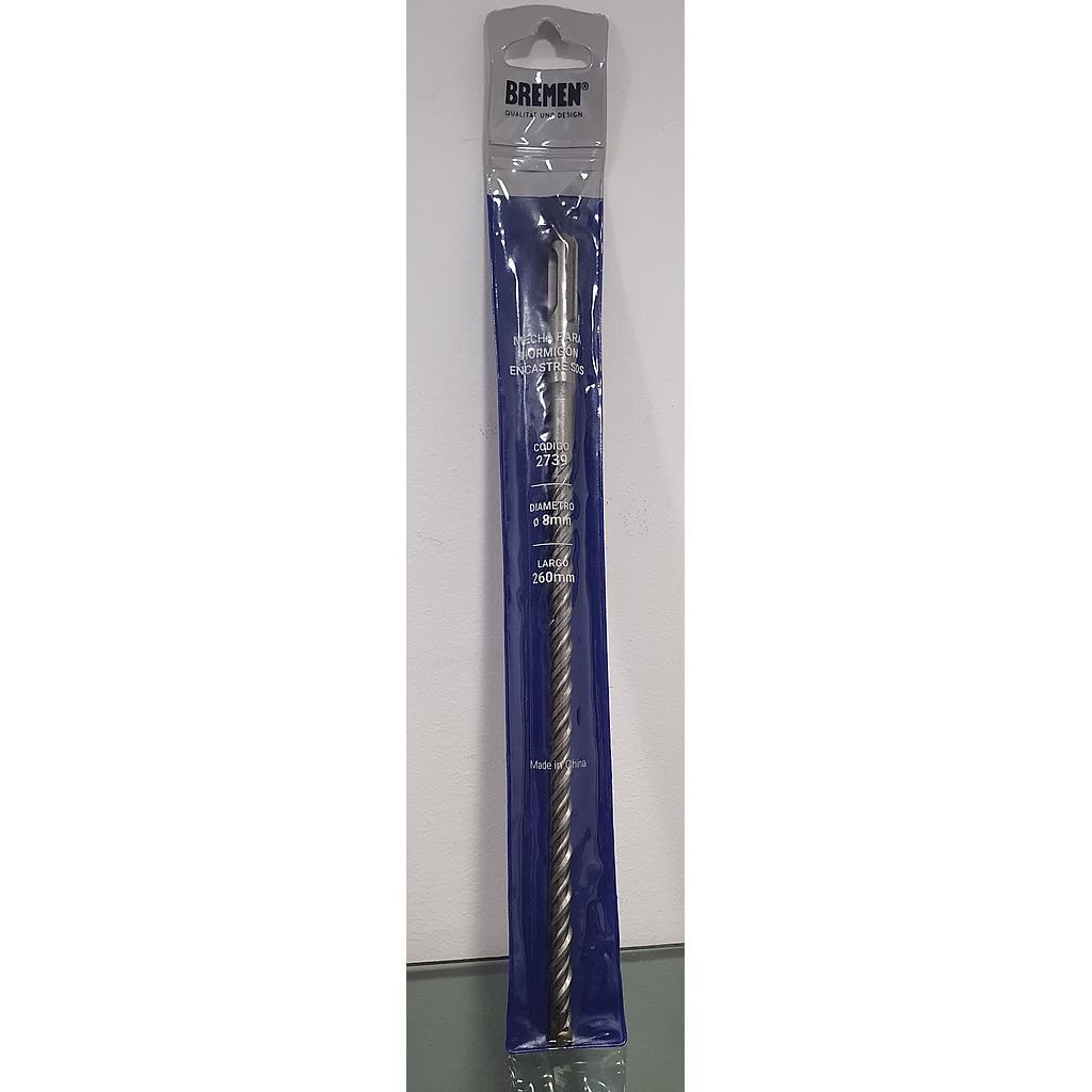 SDS MECHAS P/HORMIGON 8* 260MM BREMEN