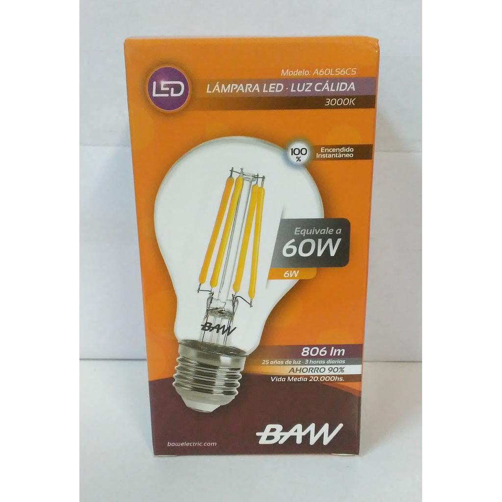 LED A60 6W 220V CALIDA