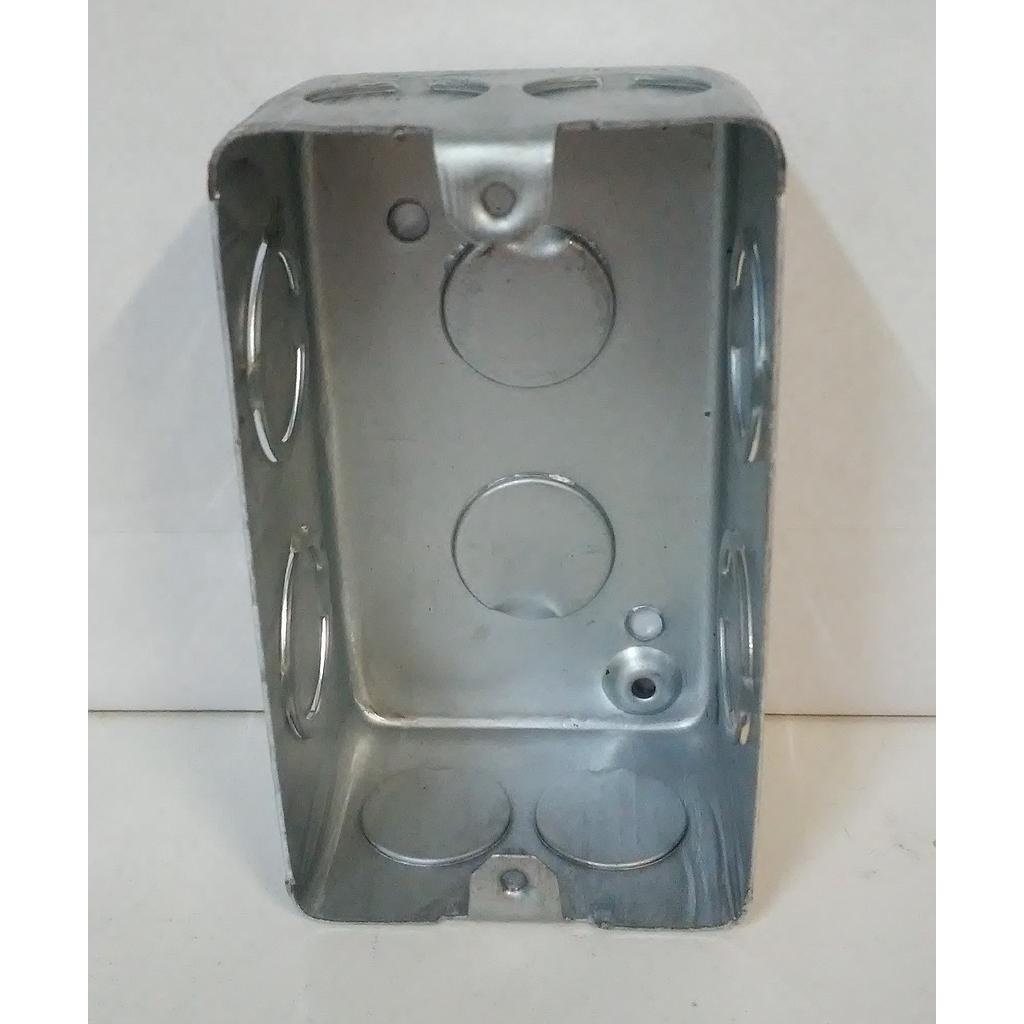 CAJA DE CHAPA RECTANGULAR 5 x 10 LIVIANA