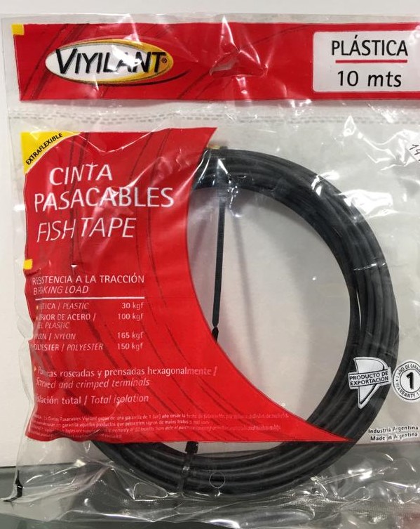 CINTA PASACABLE PVC VIYILANT 10 MTS